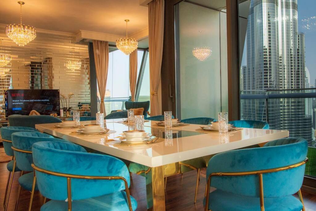 First Class 3Br With Full Burj Khalifa And Fountain View ดูไบ ภายนอก รูปภาพ