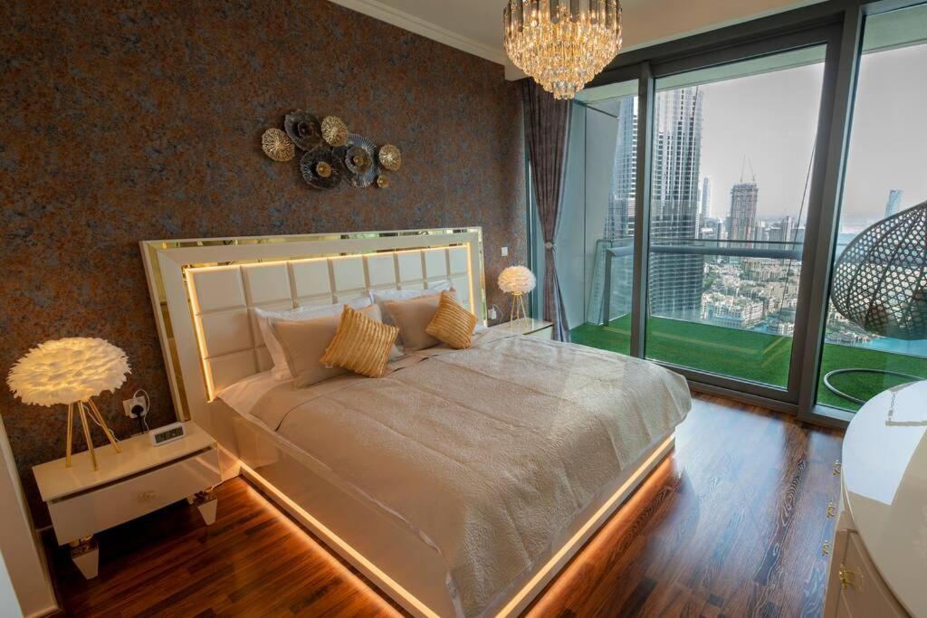 First Class 3Br With Full Burj Khalifa And Fountain View ดูไบ ภายนอก รูปภาพ