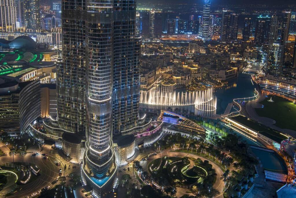 First Class 3Br With Full Burj Khalifa And Fountain View ดูไบ ภายนอก รูปภาพ