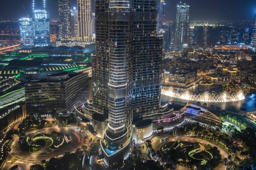 First Class 3Br With Full Burj Khalifa And Fountain View ดูไบ ภายนอก รูปภาพ