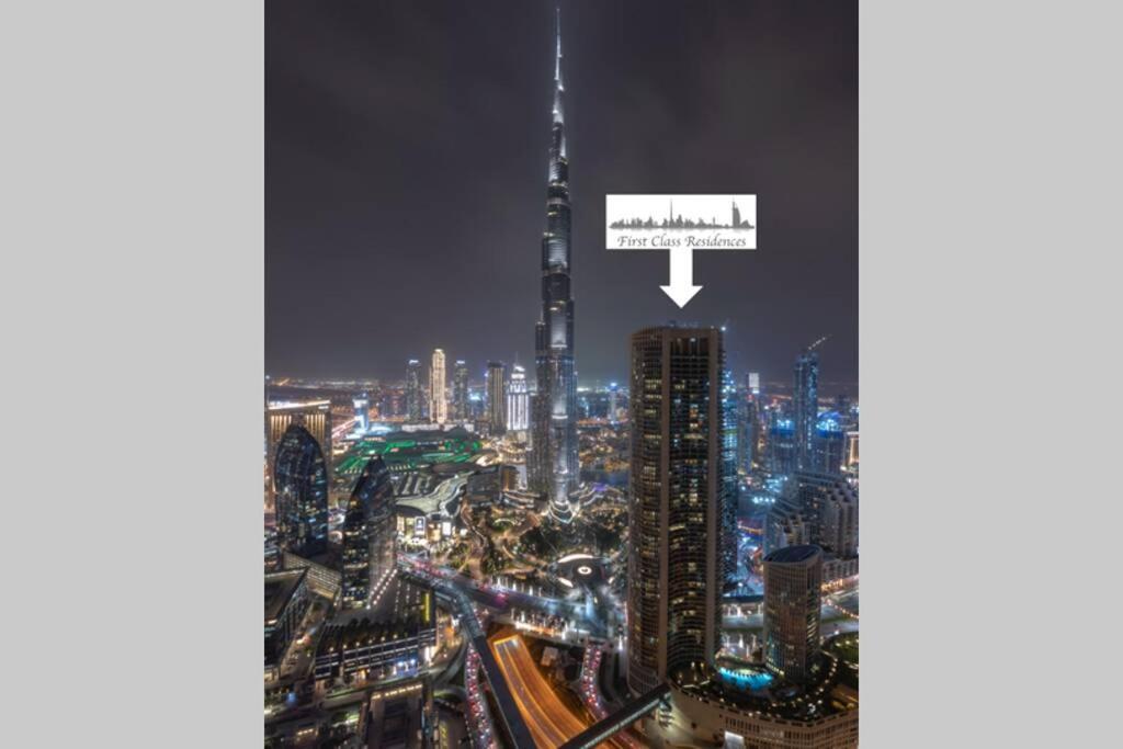 First Class 3Br With Full Burj Khalifa And Fountain View ดูไบ ภายนอก รูปภาพ
