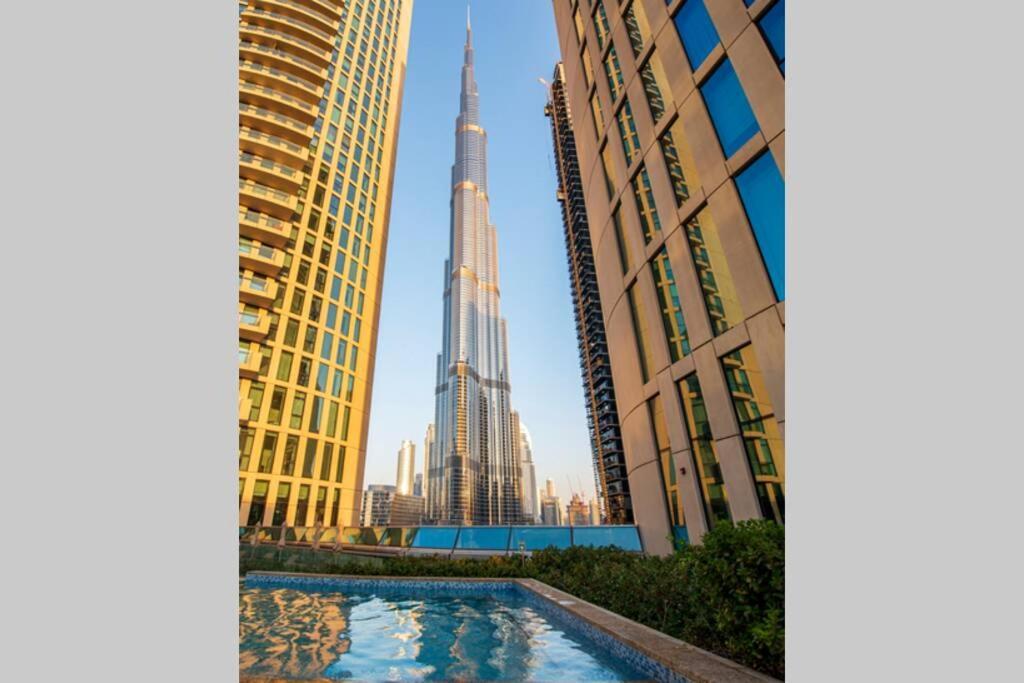 First Class 3Br With Full Burj Khalifa And Fountain View ดูไบ ภายนอก รูปภาพ